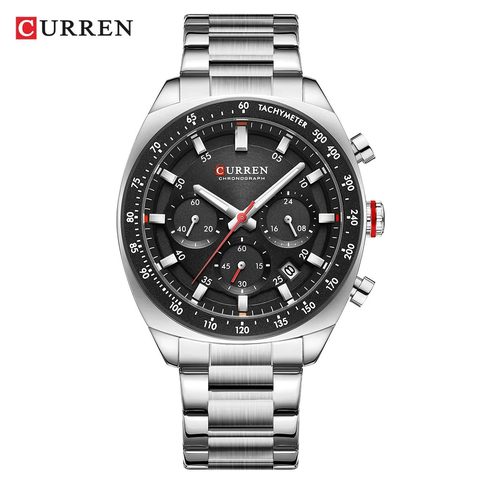 Montre CURREN Émeraude · 8497, couleur Gris et argenté