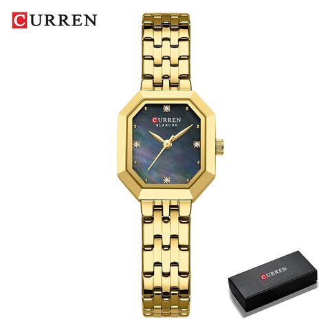 Montre CURREN Ligne · 9108, couleur Doré
