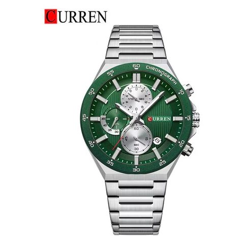 Montre CURREN Sterling · 8481, couleur Argenté et vert