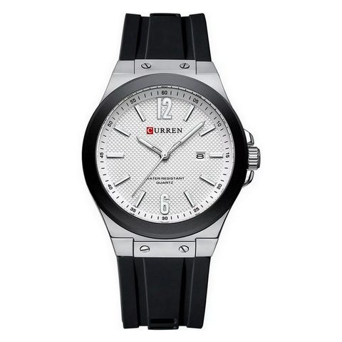 Montre CURREN Boréal · 8467, couleur Noir et argenté