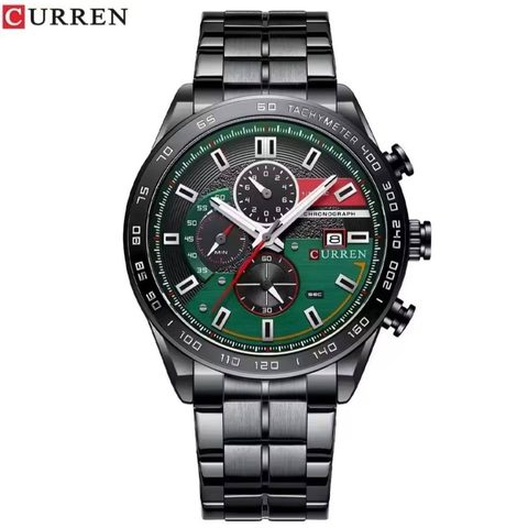 Montre CURREN Exact · 8410, couleur Gris et vert