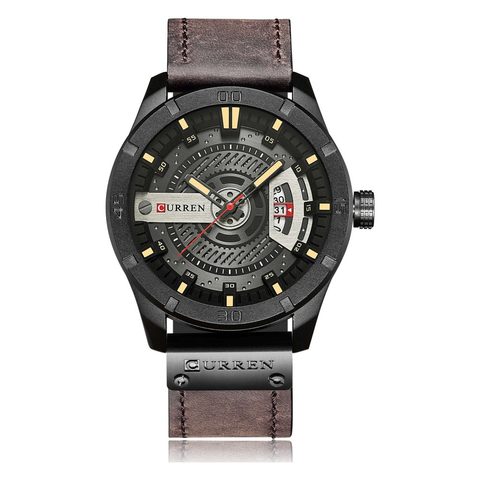 Montre CURREN Century · 8301, couleur Noir