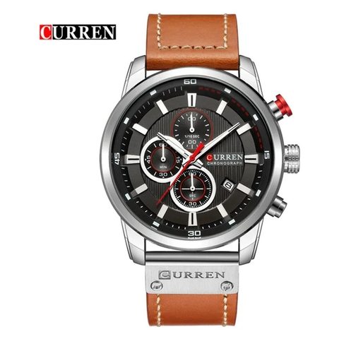 Montre CURREN Avenue · 8291, couleur Gris et argenté