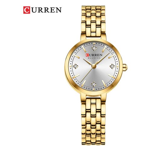 Montre CURREN Étoile · 9106, couleur Argenté et doré