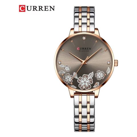 Montre CURREN Lueur · 9068B, couleur Bicolore cadran gris